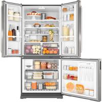 Refrigerador Brastemp Frost Free Side by Side Inverse 540 litros Platinum